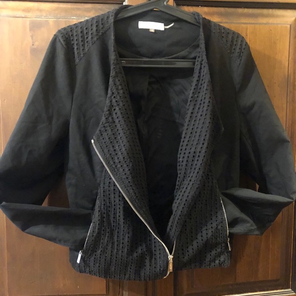 Calvin Klein Blazer Moto Style Size Medium - Picture 5 of 9